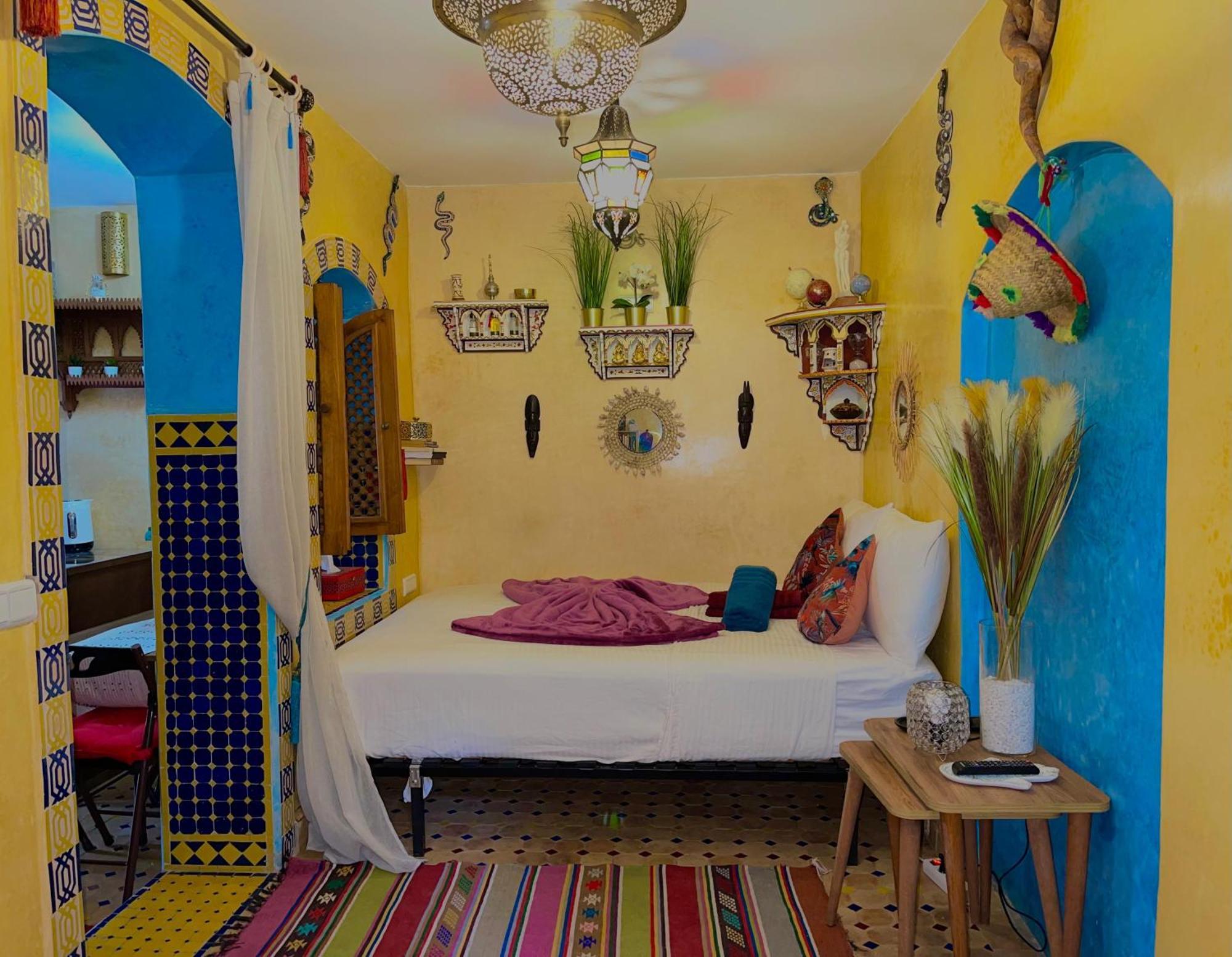 Dar Sandra Moroccan Tiny House Tangier Exterior photo